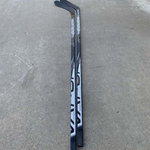 (1 Stick) LH Bauer Silver FlyLite Wrap P92 87 Flex