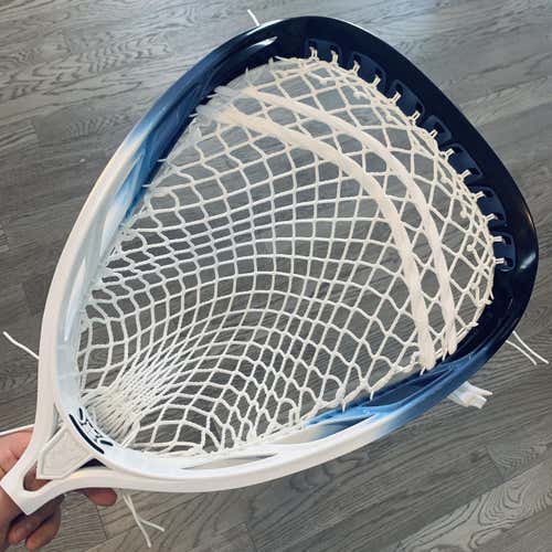 BRAND NEW Brine Eraser 2 w/ Grizzly 1s - Custom Dyed Goalie Head StringKing