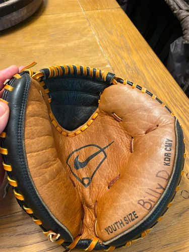 Black Kid Pitch (9YO-13YO) Catcher's Diamond Ready 31.5" Baseball Glove