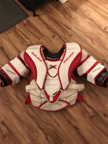 Intermediate Large Bauer Vapor 1X Goalie Chest and Arm Protector Goalie Chest Protector
