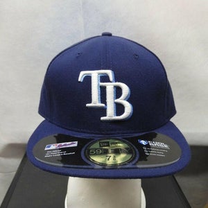 Tampa Bay Rays 2008 Original World Series Fitted Hat,MLB On-Field Original  Rare!