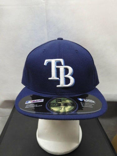 NWS Rare Tampa Bay Rays New Era 59fifty Hat 7 3/8 2006-08 MLB