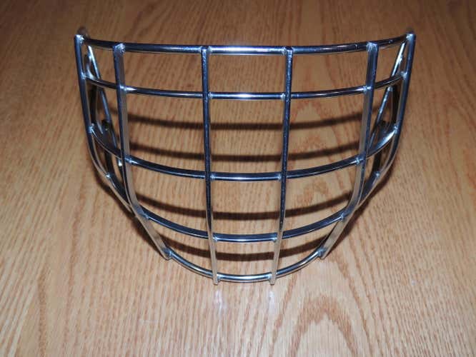 New Bauer NME 10 Goalie Mask Certified Cage RPNMESR Chrome