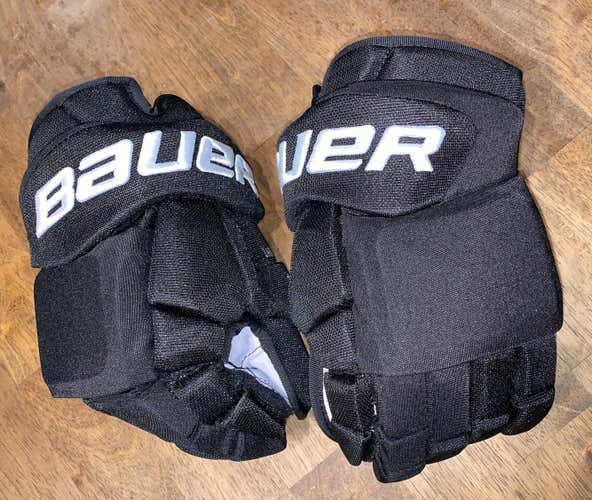 Black Senior Bauer Vapor 1X Pro Lite 14" Pro Stock Gloves