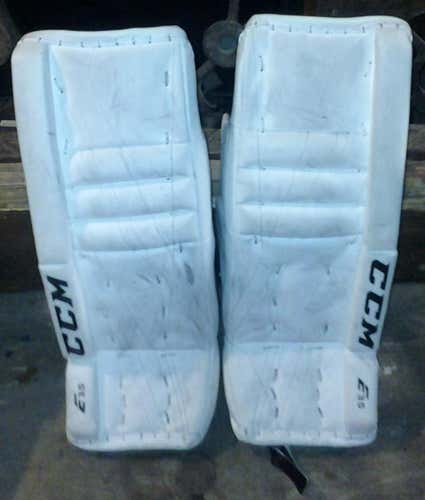 Used 24" CCM Extreme Flex E3.5 Goalie Leg Pads