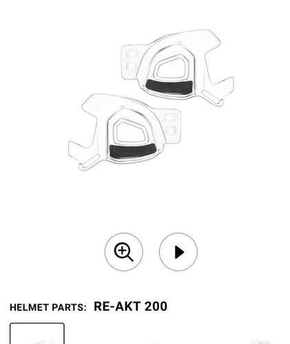 New Bauer Re-Akt 200 Pro Stock Helmet