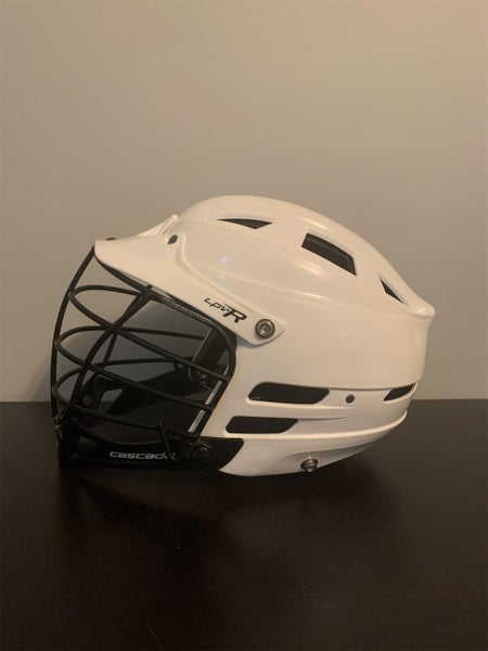 White Adult Player's Cascade CPV-R Helmet