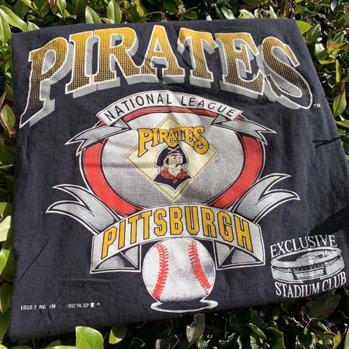 Vintage 90s Pittsburgh Pirates Baseball Shirt XL Mens Clothing Major League