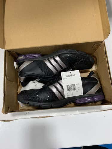 Black, Silver, & Purple Women's Size 6.5 Adidas Shoes