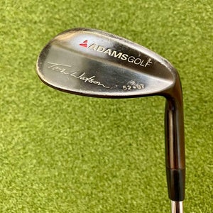 Adams Golf “Tom Watson” 52* Gap Wedge, RH,Performance Lite Wedge Flex Steel-Fair