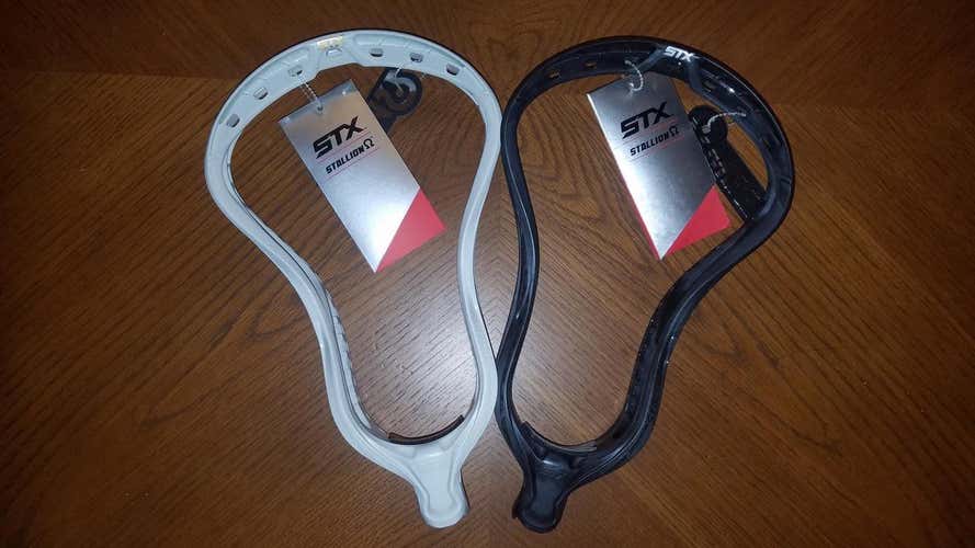 $79 BUNDLE DEAL: New 1 - White 1 - Black STX Unstrung Stallions Omega Head