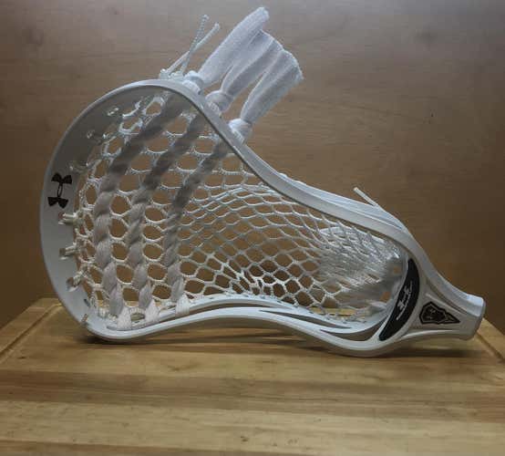 White New Attack & Midfield Under Armour Strung Head