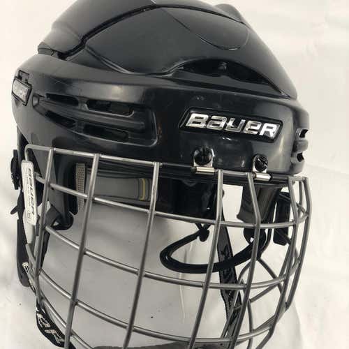 Black Used Large Bauer 9900 Helmet