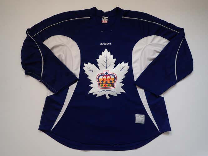 Toronto Marlies Pro Stock AHL Hockey Practice Jersey 56 Made in Canada