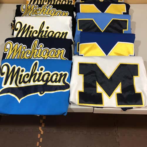 University of Michigan Practice Jerseys Pro Stock******multiple colors*****