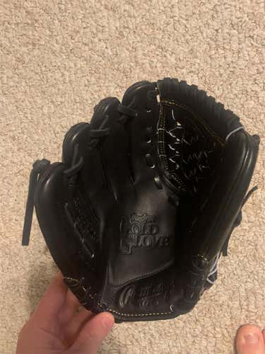 Black Adult Pitcher's Gold Glove 12" Baseball Glove