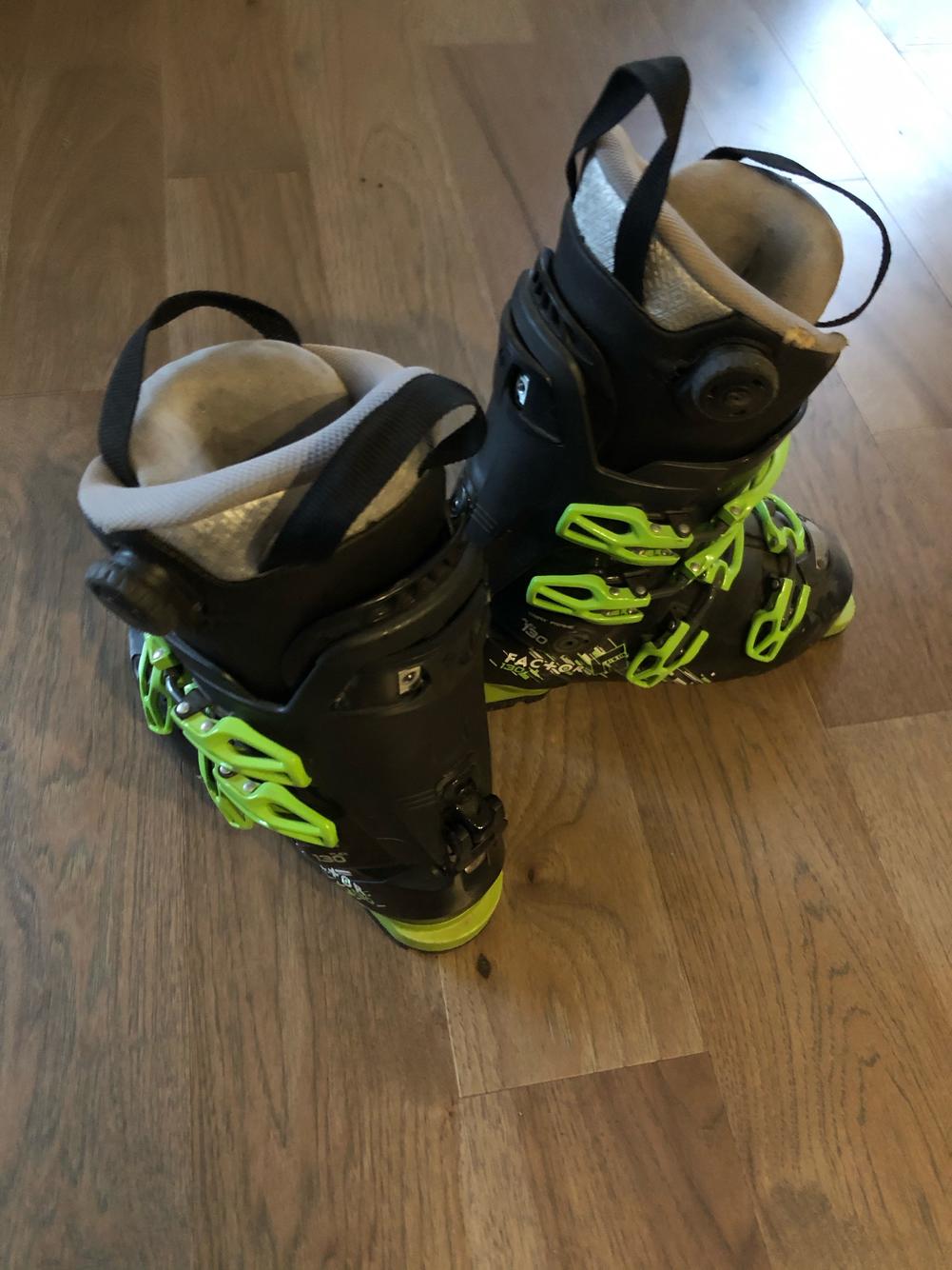 Used Men's Black Diamond Factor 130 Alpine Touring Ski Boots Stiff Flex