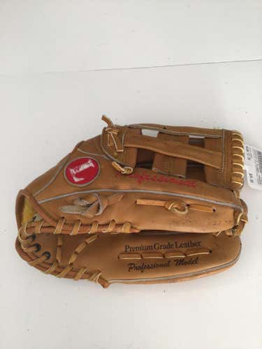 Used Louisville Slugger Professional Series 12" Baseball & Softball Fielders Gloves