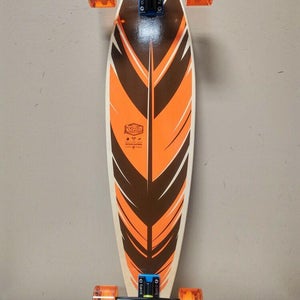 New San Diego Speed Stella 39.25" Blunt Nose Feather Longboard Skateboard