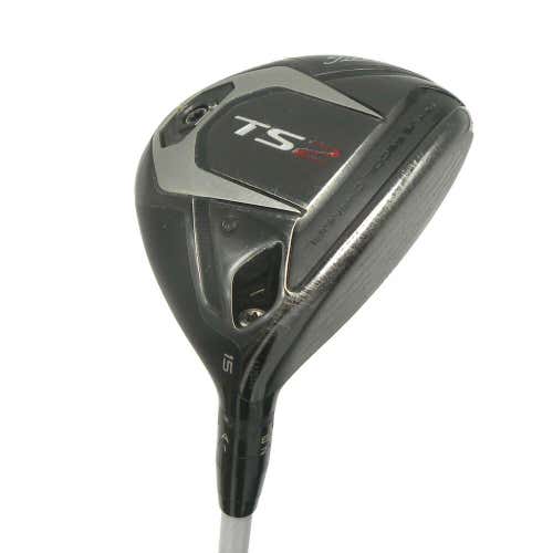 Titleist TS2 3-Wood 15* EvenFlow 6.0 Stiff Flex Graphite RH +HC