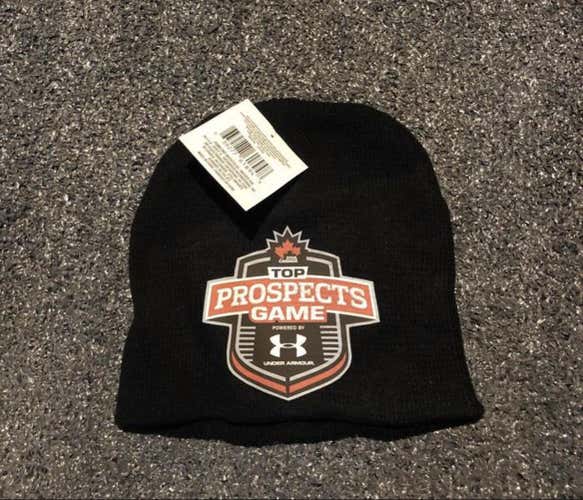 New Black GTHL Winter Toque Hockey Hat