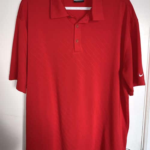 Nike Golf Shirt - L (Victory Red)