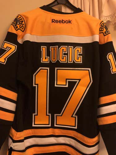 Milan Lucic Boston Bruins Reebok Premier Jersey
