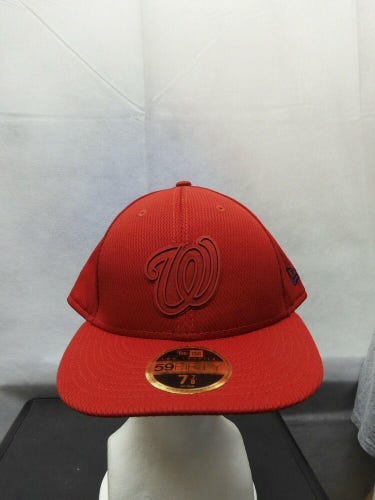 NWS Washington Nationals New Era Low Profile 59fifty 2019 Clubhouse Hat 7 7/8