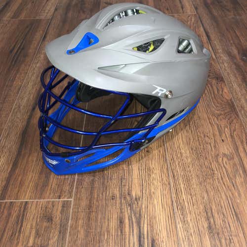 Used Cascade R Lacrosse Helmet Matte Gray