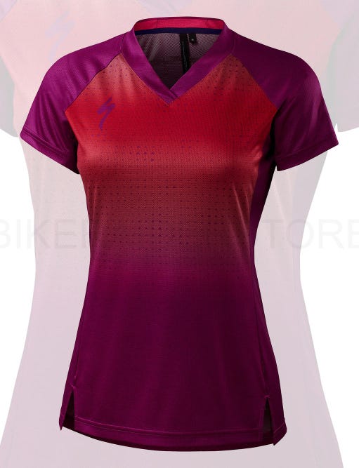 Specialized Women's Cycling Andorra Short Sleeve Jersey Berry Brand New - Medium