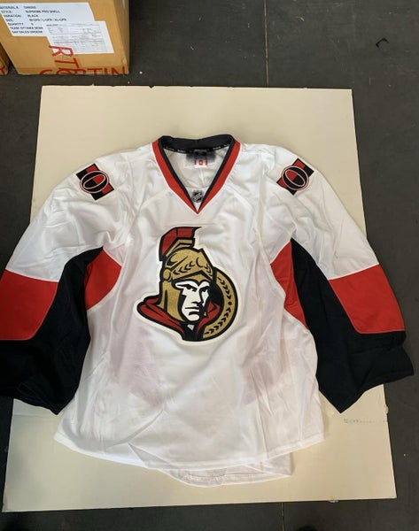 New Reebok Ottawa Senators NHL Pro Stock Hockey Jersey 58G goalie cut