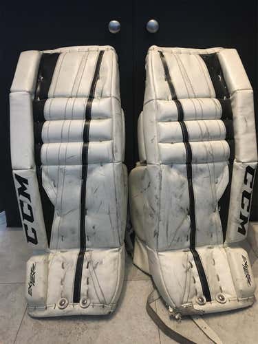 Used 24" CCM Goalie Leg Pads