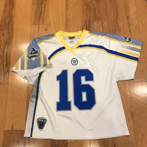 White Adult XL Warrior Jersey