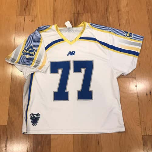 White Adult XL New Balance Jersey