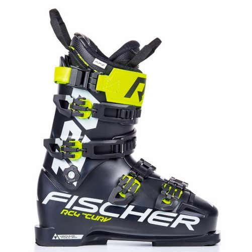 New Fischer RC4 The Curv 120 VFF Downhill Ski Boots size 25.5 alpine race boot