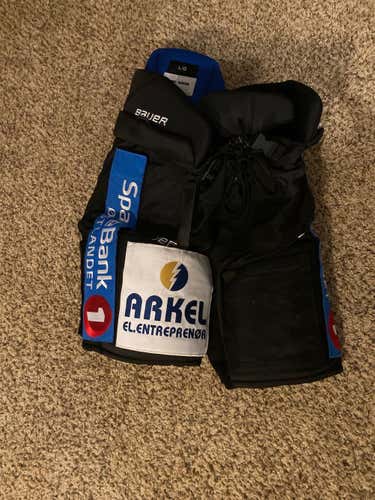 Black Senior Large Bauer Nexus Custom Pro Pro Stock Hockey Pants