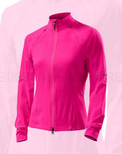 Specialized Women Cycling Deflect Hybrid Jacket Neon Pink Brand New - M
