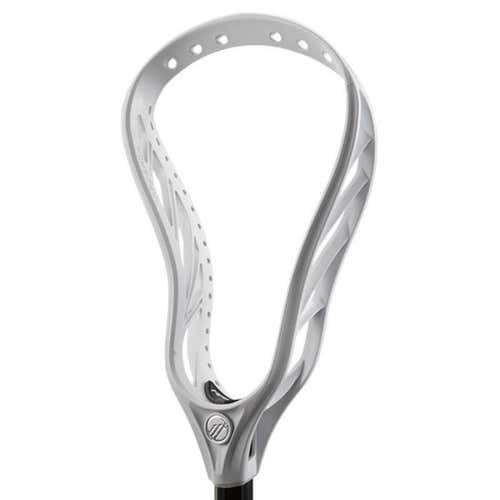 White New Maverik Unstrung Tank U Head Lax Lacrosse Defense Defensive Pole LSM