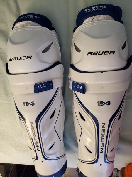 Used Senior Bauer Nexus 1N Shin Pads