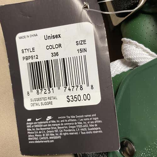 Green Adult Nike Vapor Catcher's Leg Guard