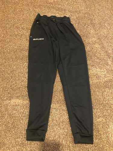 Bauer Vapor Fleece Jogger Team Medium Black Sweatpants