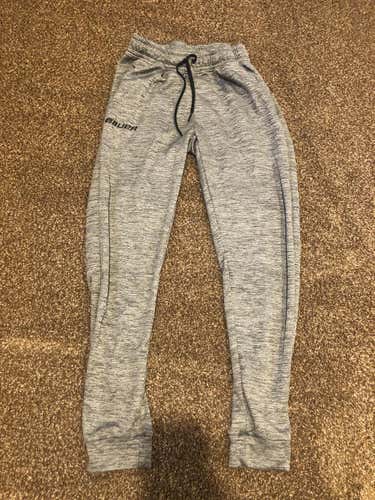 Bauer Vapor Fleece Jogger Team Medium Gray Sweatpants