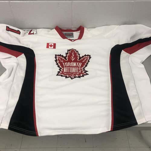 Toronto Nationals GTHL Adult Goalie Cut Pro Stock Jersey