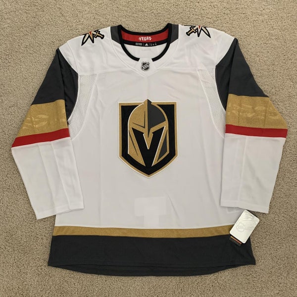 Adidas Men's NHL Las Vegas Golden Knights Authentic White Jersey Size  50 Medium