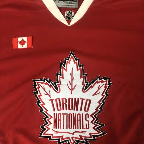 Toronto Nationals GTHL Adult Goalie Cut Pro Stock Jersey