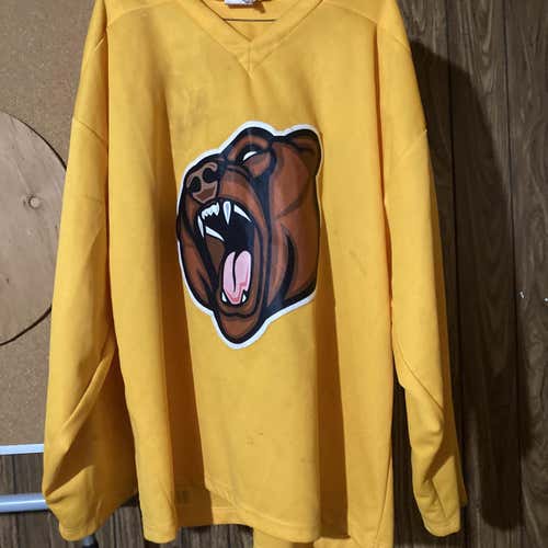 Misc. Men’s League Bruins Yellow Adult  Jersey