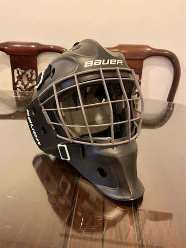 Bauer NME 5 Matte Black Goalie Mask