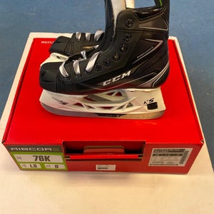 Junior CCM RibCor 76k Regular Width Size 1.5 Hockey Skates