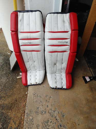 34"+1 Vaughn Velocity V4 Goalie Leg Pads