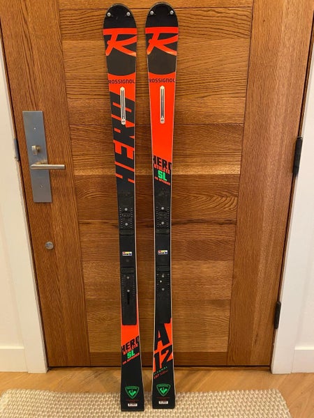 Used 2019 Rossignol Racing Hero FIS SL Pro Skis Without Bindings: 157 CM